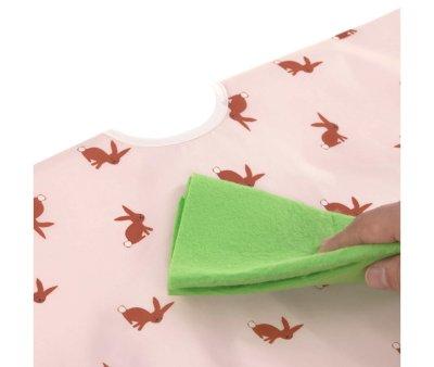 2 Baberos con Mangas Little Forest Rabbit