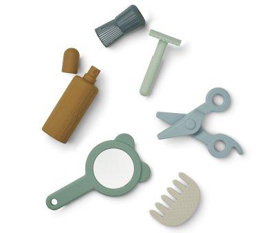 Barber Set Silicone Blue Multi Mix