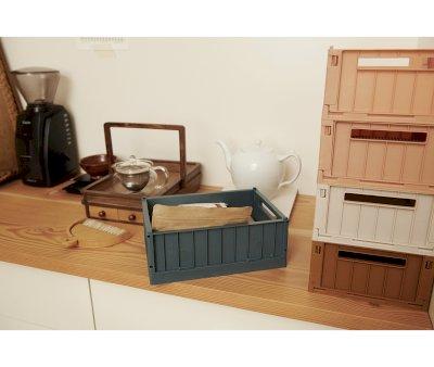 2 Ceste Organizer Medie Weston Whale Blue