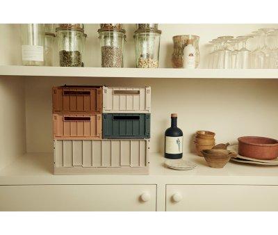2 Ceste Organizer Piccole Weston Whale Blue