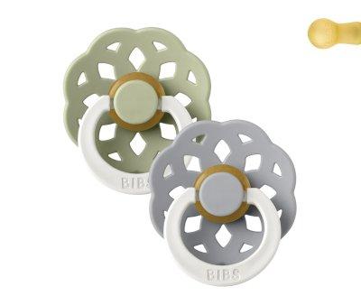 Pack 2 Succhietti BIBS Boheme Night Sage/Cloud