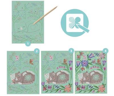 Dessins pour gratter Rencontres