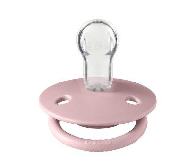 2 Succhietti BIBS De Lux Pink Plum/Peach Silicone