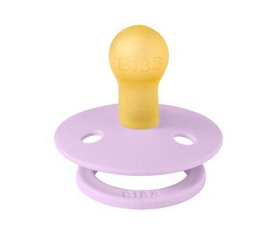 2 Succhietti BIBS Colour Round Papaya/Violet Sky