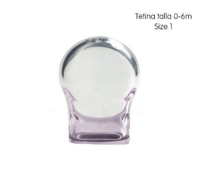 Pack 2 Succhietti BIBS Supreme Papaya/Violet Sky Silicone