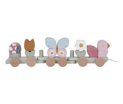 Tren Apilable Flores y Mariposas