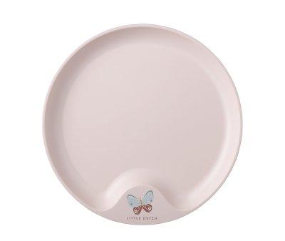 Plato Infantil Mio Flores y Mariposas