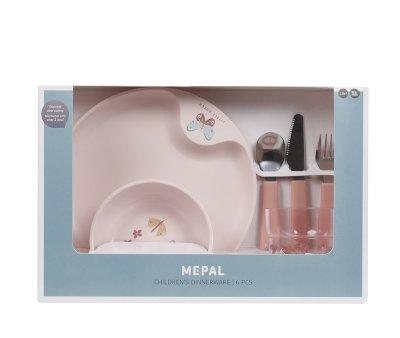 Set Stoviglie Mio Fiori & Farfalle 6pz.