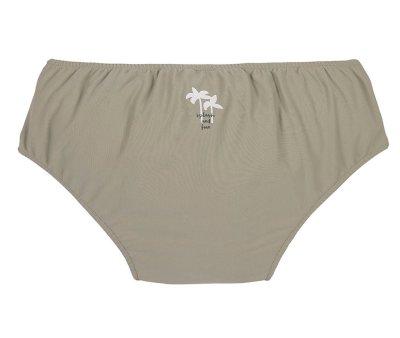 Maillot de bain couche  boutons olive