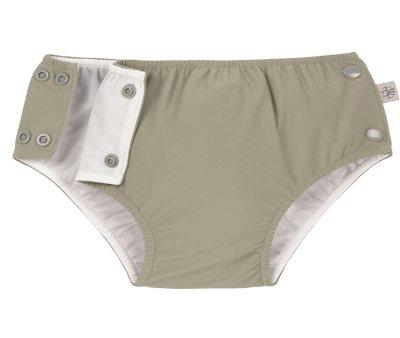 Maillot de bain couche  boutons olive