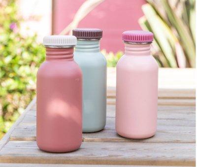 Bouteille en Acier Brown Blue Personnalisable 500 ml