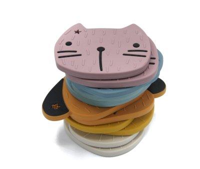 Silicone Teether Milo The Dog Gray