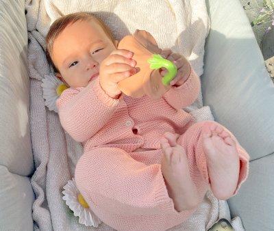 Iris The Hibiscus Latex Teether Flower Oli&Carol