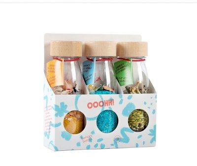Pack of 3 Sensory Bottles Nature