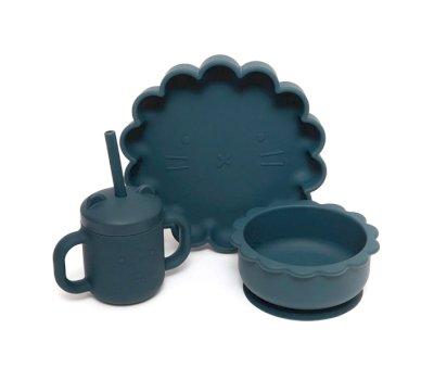 Plato con Ventosa Lion Balsam Blue