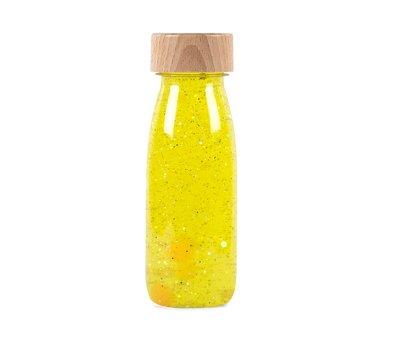 Bouteille sensorielle Flottante Flip Yellow