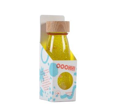 Bouteille sensorielle Flottante Flip Yellow