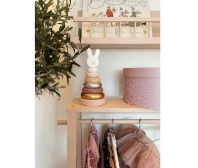 Lapin en bois empilable