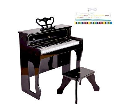 Piano Vertical Con Sonido Dinmico Negro