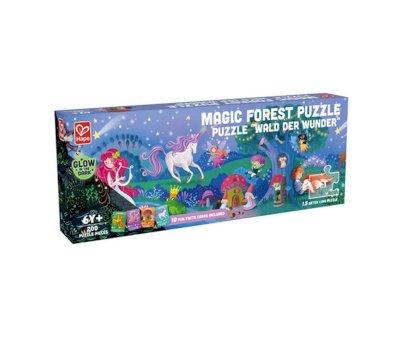 Puzzle fluorescent de la fort magique