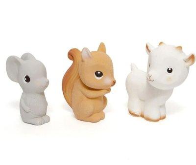 Teether Rattle Rubber Silas The Squirrel