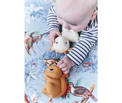 Teether Rattle Rubber Silas The Squirrel