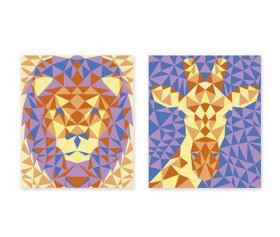 Peinture Par Numros Sables Animaux De La Savane