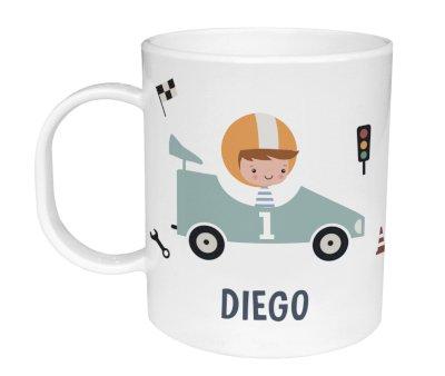 Tasse en plastique personnalise Speed Racers