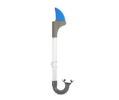 Tubo Snorkel Shark Bite Shark Fin Misty Blue