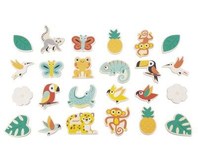 Aimants tropicaux 24 pices