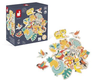 Aimants tropicaux 24 pices