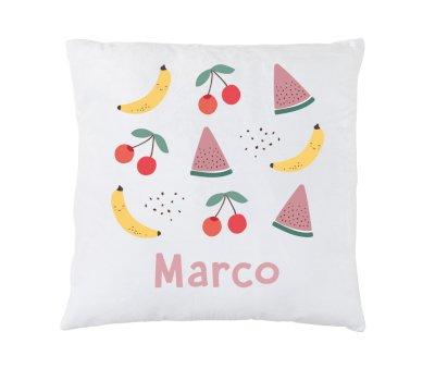 Coussin personnalis Fruits