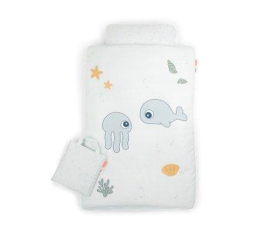 Junior Bedding Jelly & Wally Blue
