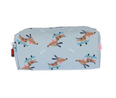 Trousse  crayons personnalise Skater Dog