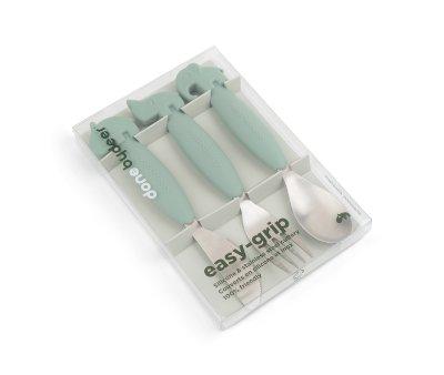 3 Non-slip Cutlery Deer Friends Green
