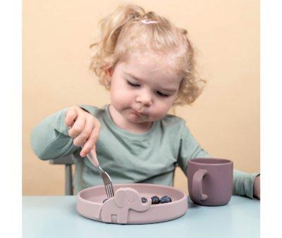 3 Anti-Slip Cutlery Deer Friends Powder