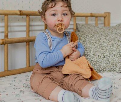 Doudou Kangaroo BIBS Desert Sand
