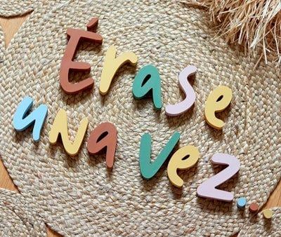 Letras de Pared "rase una Vez..."
