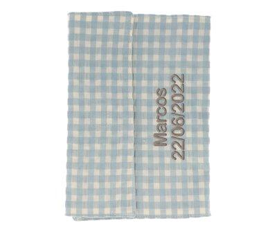 Portadocumenti Vichy Verde Personalizzabile