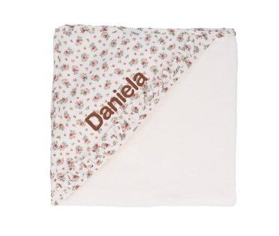 New Born Toscana Personalised Bath Cape