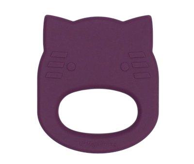Mordedor Silicona Gato Plum