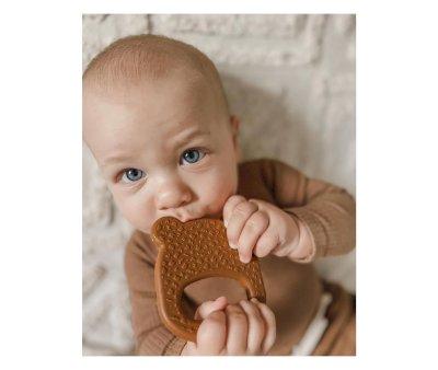 Mordedor Silicona Oso Chocolate Brown