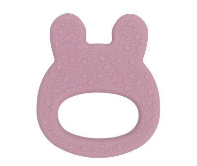 Mordedor Silicona Conejito Dusty Rose