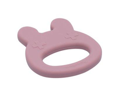 Mordedor Silicona Conejito Dusty Rose