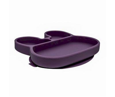 Plato con Ventosa Conejito Plum