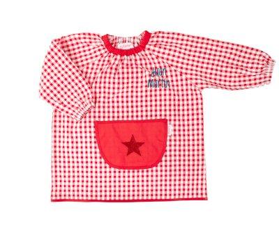 Bata Personalizada com Bolso Central Estrela Vermelha