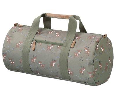 Personalised Green Fawn Sports Bag