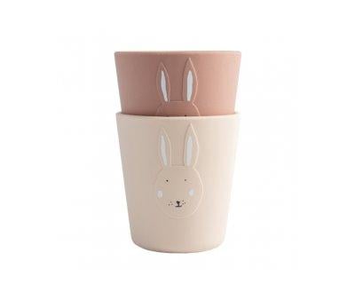 2 Vasos de Silicona Trixie Mrs. Rabbit