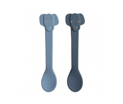 2 Cucchiai Silicone Trixie Mr.Elephant