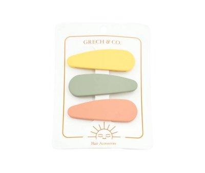 Clips cabelo Snap Mellow Mellow Yellow/Fog/Coral Roug